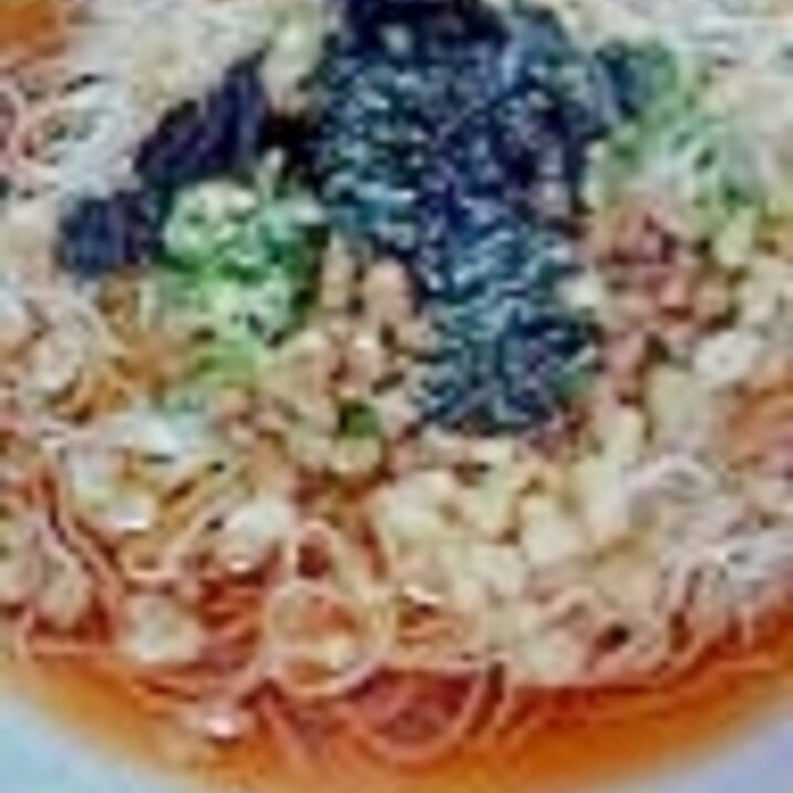 夏のお昼は、オクラ納豆のぶっかけそうめん♪